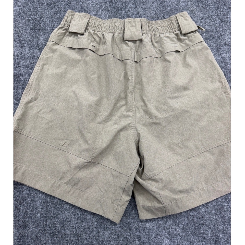 AFTCO American Fishing Tackle Co Mens Tan Fishing Shorts Size 36 Cargo Quick Dry - Picture 2 of 8